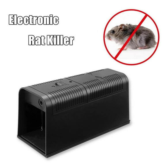 Efficient Rodent Management Solution, Rechargeable Lithium Battery-Powered Indoor Electronic Humane Mouse Trap For Reliable Protection
