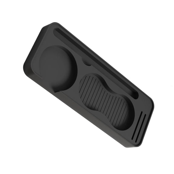 Efficient Silicone Espressos Tamper Station Space Saving For Home Brewing And Camping Essential