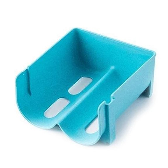 Wine Bottles Holder, Space-Saving Bottle Stacking Mat, Food Grade Silicone Can Stacker For Kitchen And Fridge, Easy Storage, 3 Pack, Blue