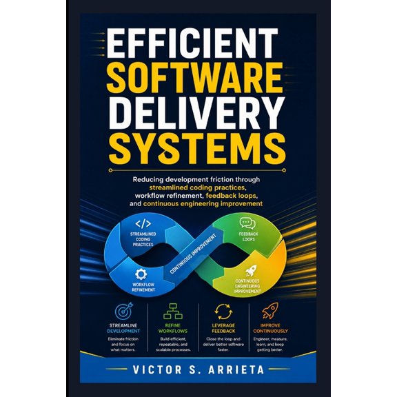 Efficient Software Delivery Systems: Reducing development friction through streamlined coding practices, workflow refine, (Paperback)