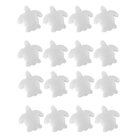 Efficient Sponge for Pool Maintenance 16pcs Cartoon Turtle Shaped Sponges