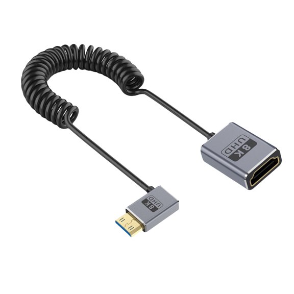 Efficient Super Extreme Thin 8K Cord Cable Wire 2.5mm Diameter for High Resolution Output Flexible Use with Camcorders