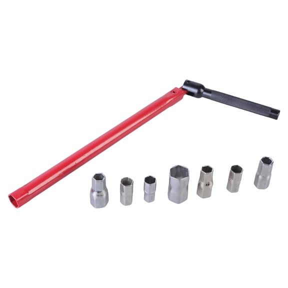 Efficient Tap Mounting Wrench for Clamping Nut in Sinks Stand Tap Nut Wrench 8-17mm Replacement Heads Faucet Pliers