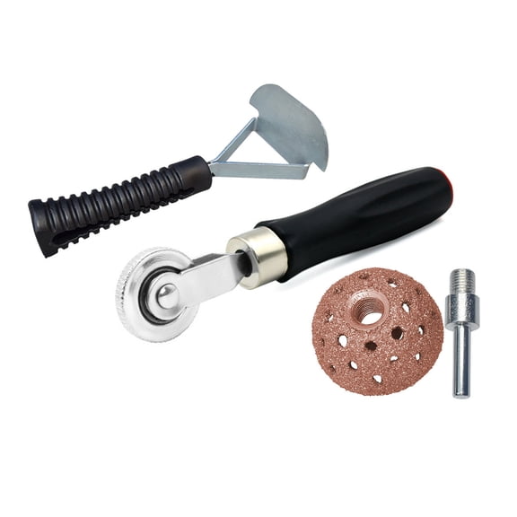 Efficient Tire Fixing Set Featuring Polishing Wheel And Air Removal Roller For Seamlessly Puncture Repairs