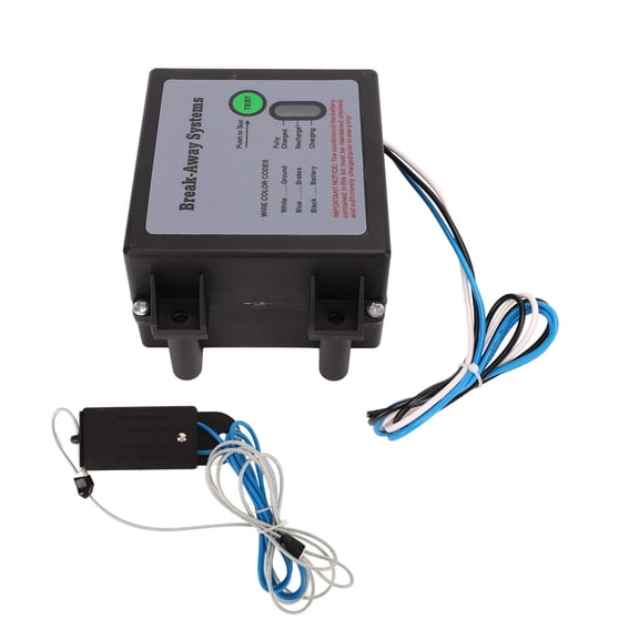Efficient Trailer Brake Activation System 12V LED Indicator Universal Breakaway Kit Suitable for Safe Vehicle Separation