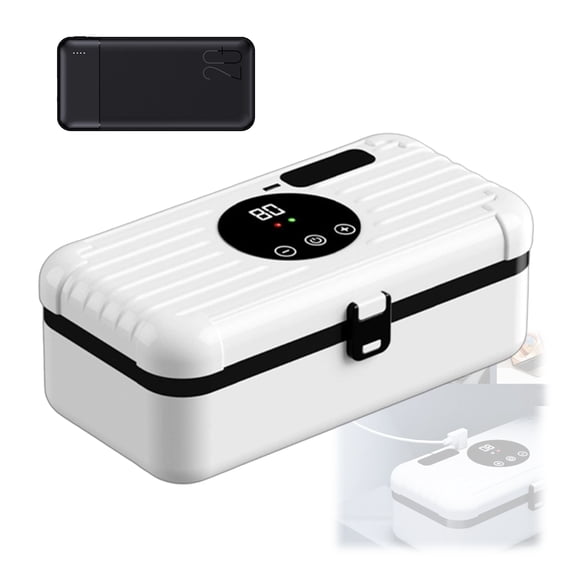 Compact USB Powered Refrigerator Box for Beverages with Refrigerating and Heating Functions Perfect for Outdoor Tasks