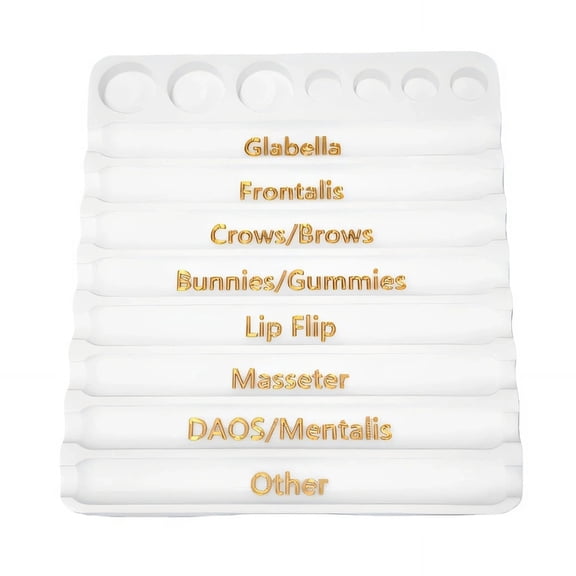 Efficient Vertical Pills Bottle Organiser with 8 Slots Syringes Tray Label for Easy Access