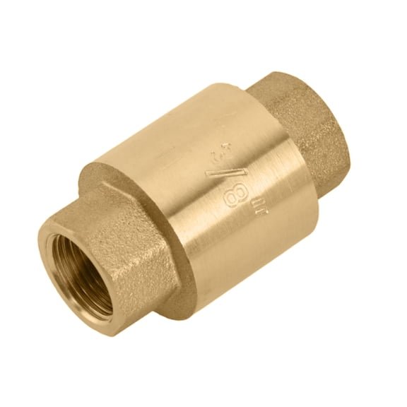 Efficient Water Backflow Prevention Multifunction Check Valves 3/8"/1/2"/3/4" Threaded Check Valves Secure for Plumbing