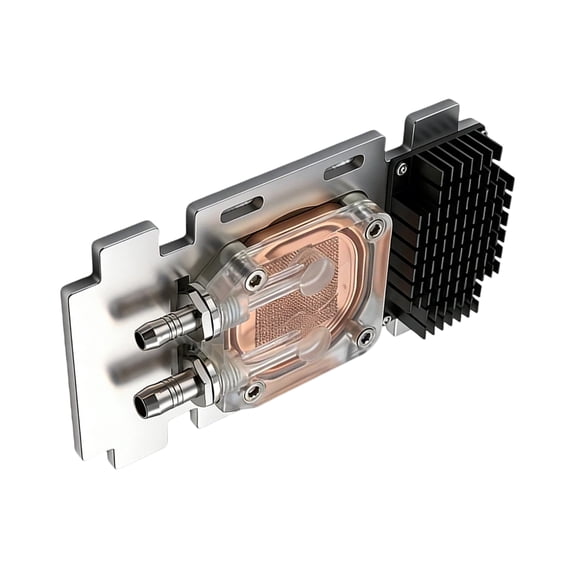 Efficient Water Cooling Block For V100 A100 SXM2 Full Aluminum GPU Water Block Heatsink