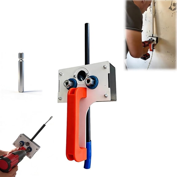 Efficient Wire Puller Cable Pulling Tool, Fish Tape Wire Puller for Conduit Wiring, 0.3inch Max Cable Wire Fishing Tools for Threading Machine Residential Commercial Industrial Use