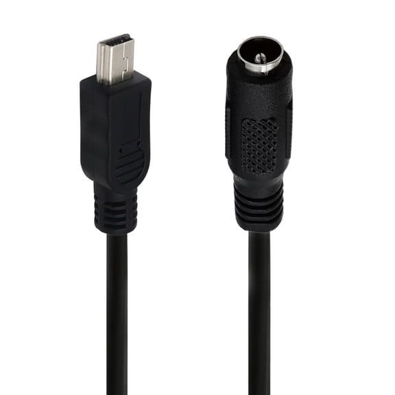 Efficient and Charging Cable DC3.5x1.35mm/5.5x2.1mm Input USB Output 22AWG for DVR Cellphones