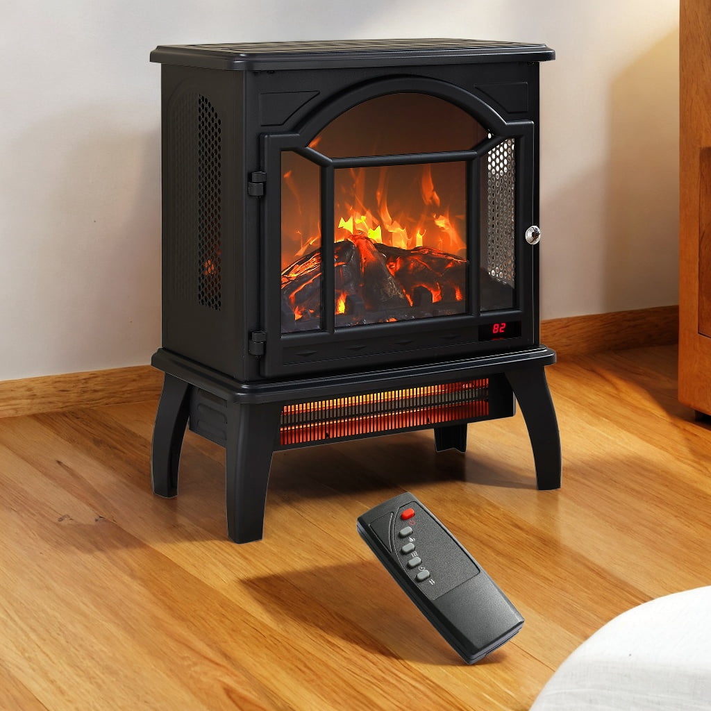 Efficient and Safe 3D Infrared Electric Stove 1500W Heater, 11 Temp