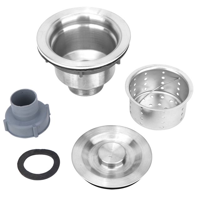 Efficiently Strain Liquids & Debris for Clean Sinks Stainless Steel
