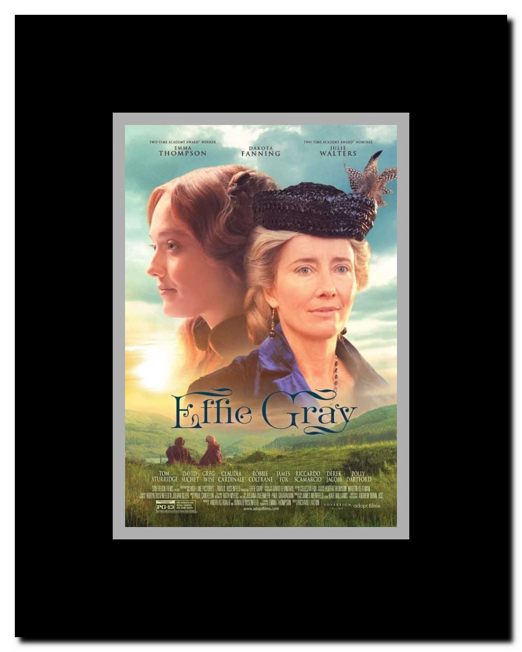 Effie Gray Framed Movie Poster