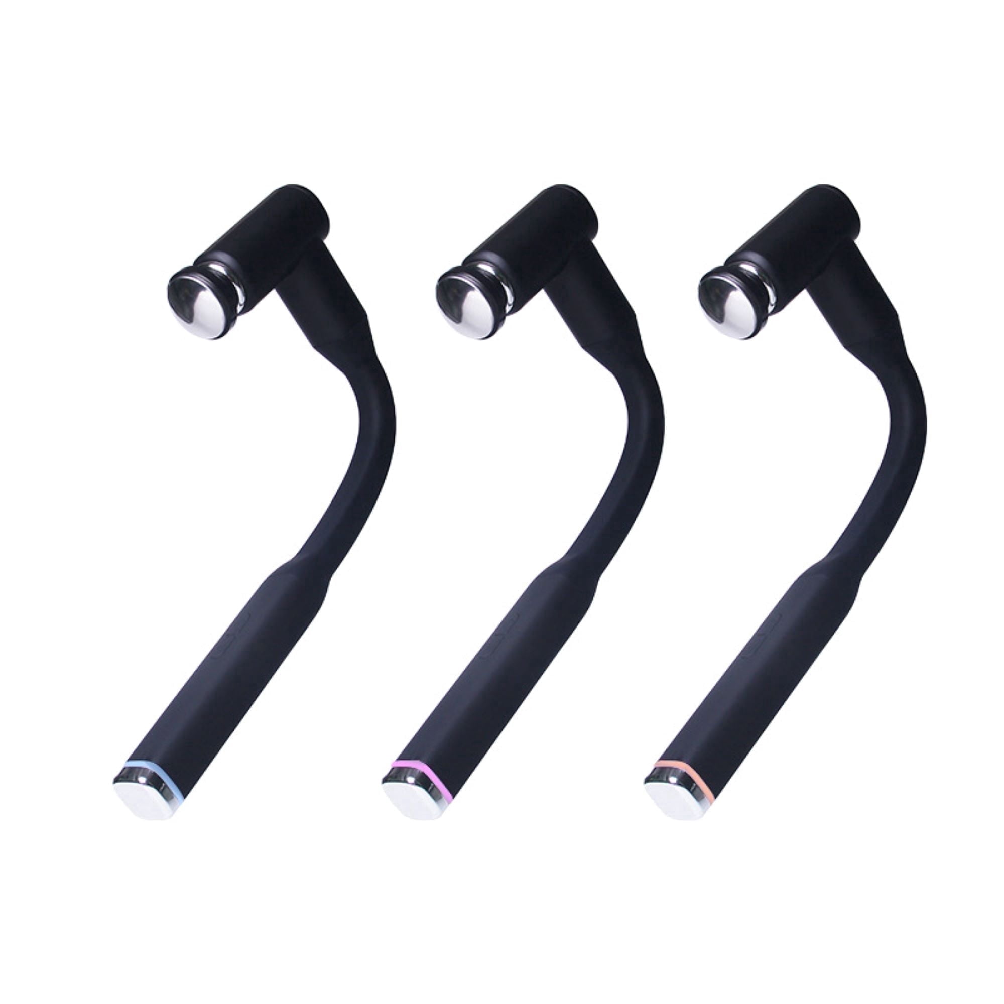 Effiegu Wonderful Solo Classic Portable Slim Percussion Massage Gun w/ Massage Head Accessories & USB Charge, Black
