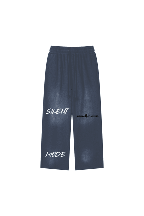 Effortless Athleisure Pure Cotton Handcrafted Monkey Wash Loose fit Sweatpants