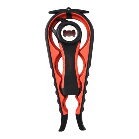 Effortless Can Opener for Seniors and Patients Easy Grip 5-in-1 Multifunctional Kitchen Tool for Weak Hands Smooth Operation Manual Accessory