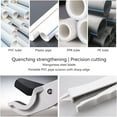 Effortless Cutting TopNotch PVC Pipe Cutter for Efficient LaborSaving Tasks Sharp