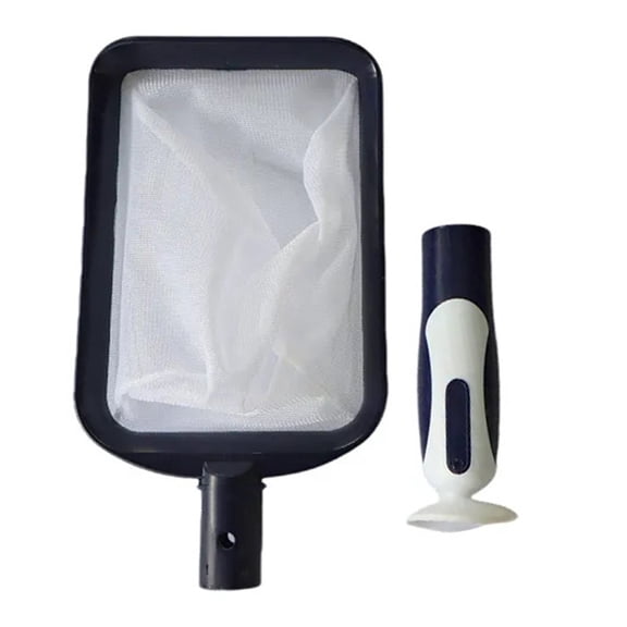 Effortless Pool Maintenance with Wall Adsorbing Cleaning Net Lightweight and Convenient for Quick Leaf Collection