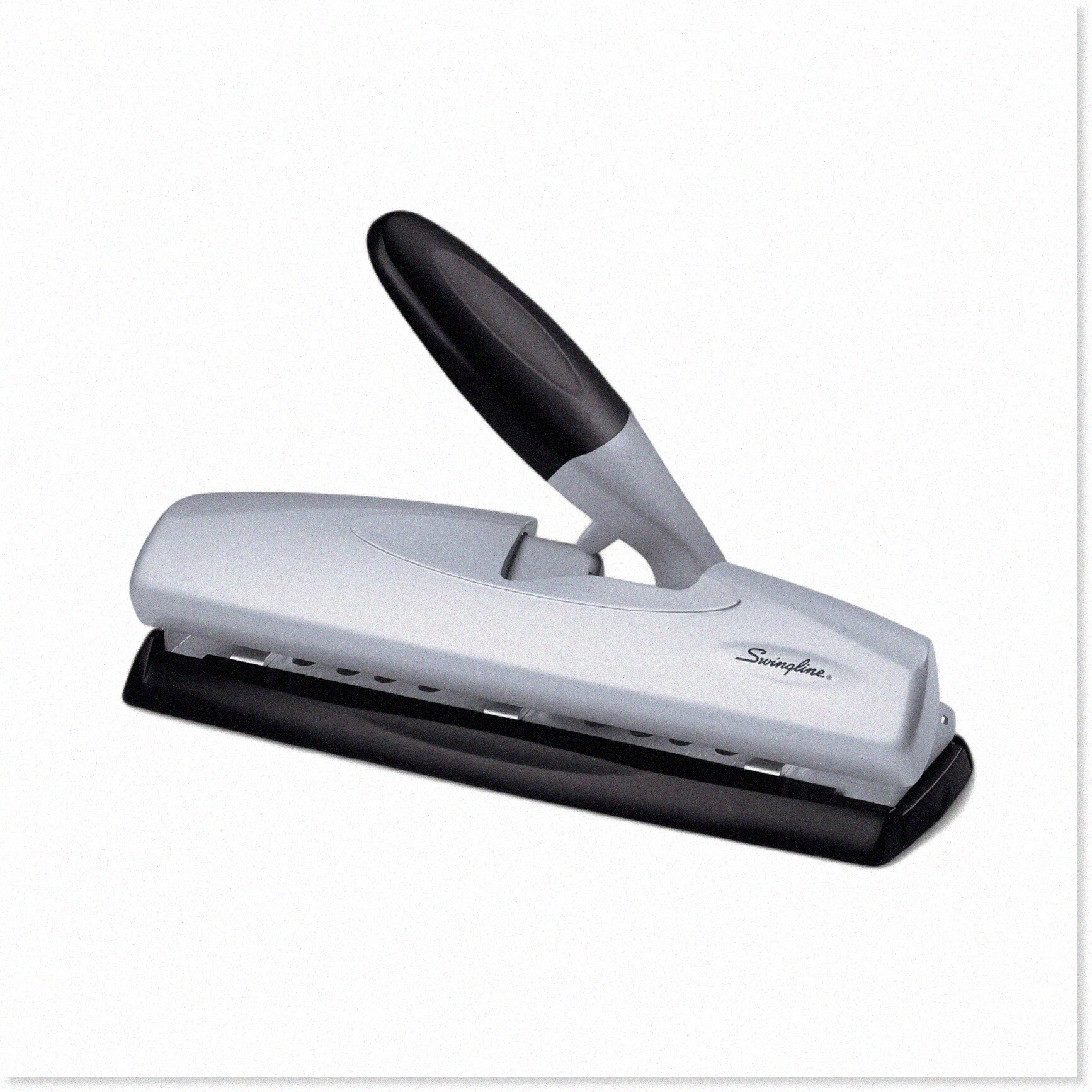 Effortless PunchPro Adjustable 27 Hole Desktop Punch, 20 Sheet