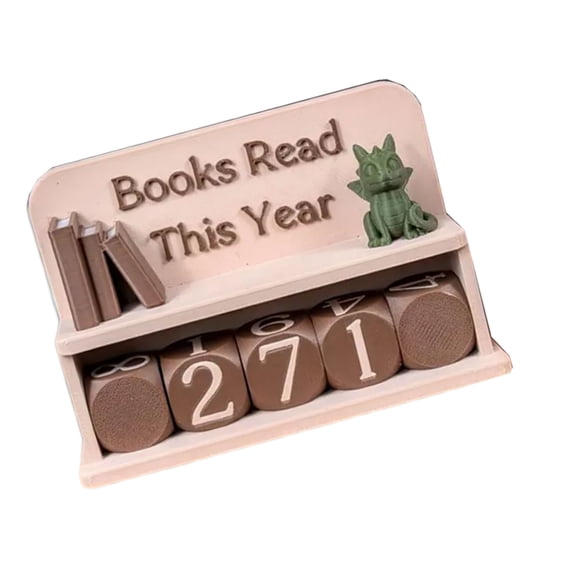 Effortless Reading Counter Trackers Decoration For Reader Bookshelf Features Adjustable Surfaces For Bookshelf Aesthetic