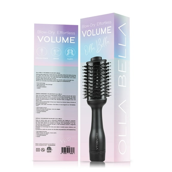 Olla Bella Hot Air Brush, Effortless Volume