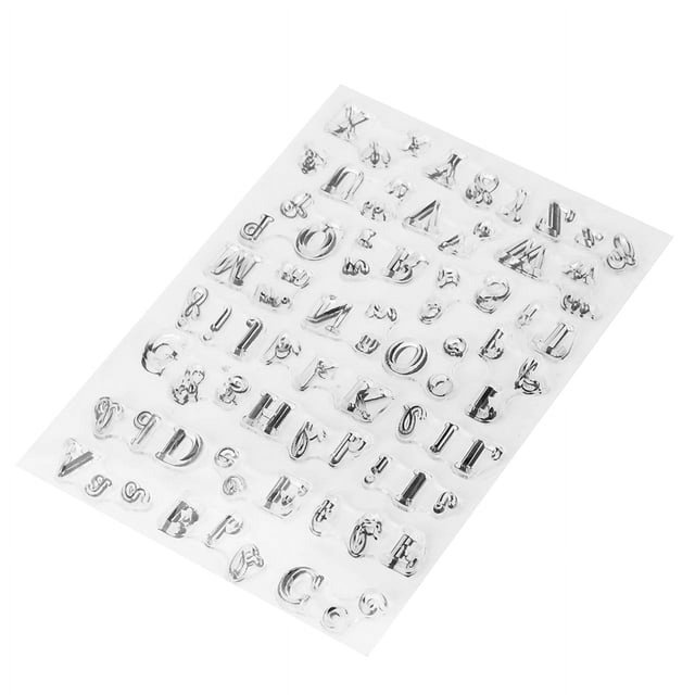 Effortlessly Clean Clear and Sticky Silicone Emosser Stamp Perfect