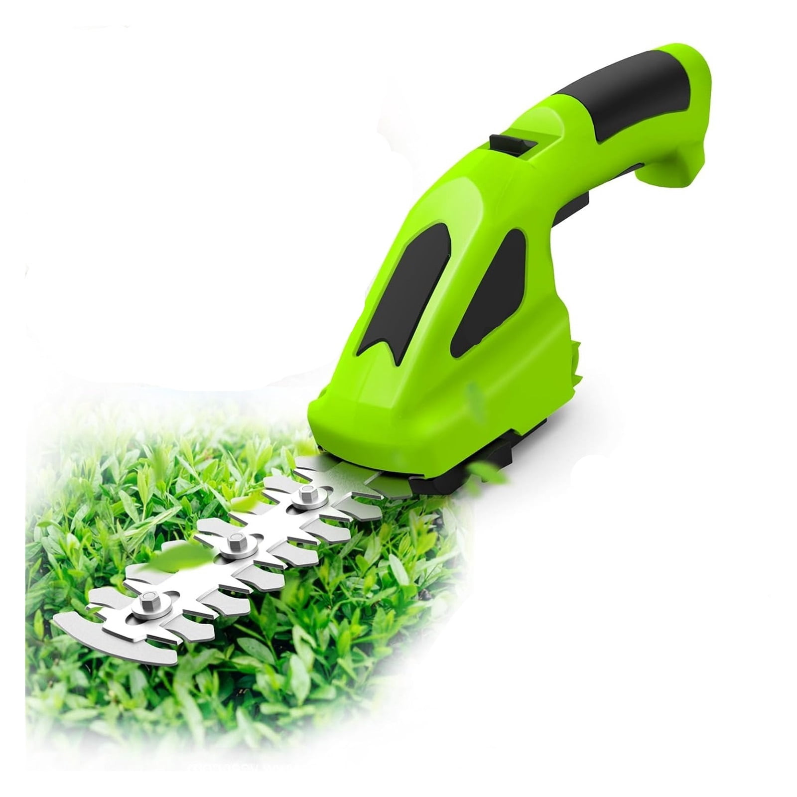 Effortlessly Trim Your Lawn and Shrubs with This 7.2V 2-in-1 Electric Handheld Hedge Trimmer - Pruning Shears, Rechargeable Lith