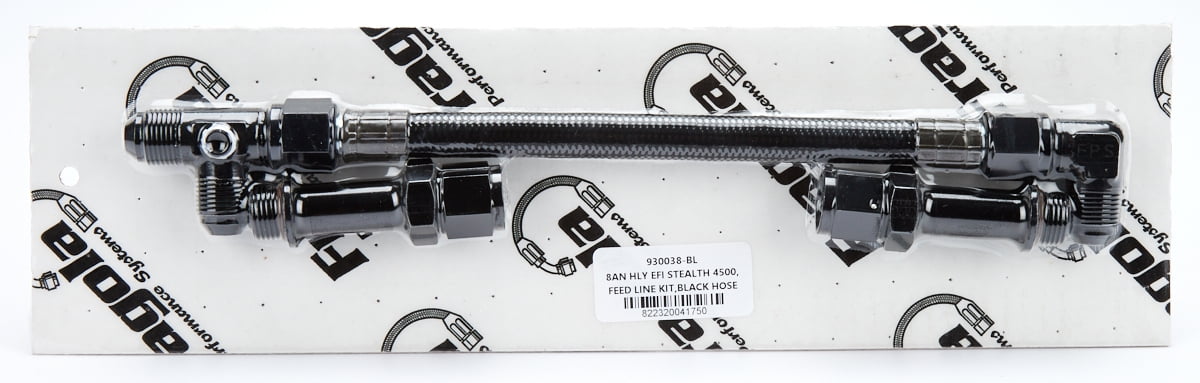 Fragola EFI Fuel Line Kit Holley 4500 Stealth 930038-BL Fragola EFI Fuel Line Kit Holley 4500 Stealth 930038-BL