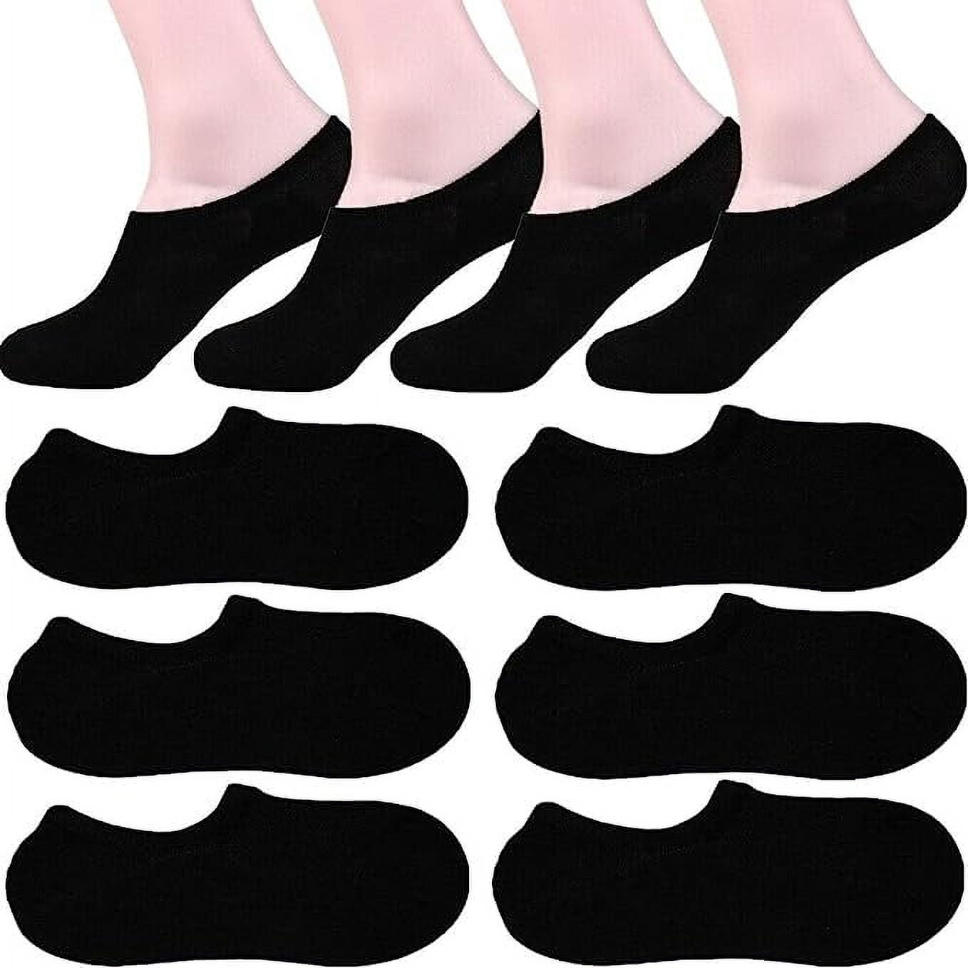 Efit Womens 612 pairs Ankle Boat Liner Invisible No Show Low Cut Solid