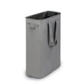 thumbnail image 1 of Efluky Laundry Basket, Dirty Clothes Basket with Handles, Foldable Laundry Basket for Clothes, Tall Laundry Basket for Laundry Room, Dorm and Bedroom, 12.7 Gallons(48L) Grey, 1 of 8