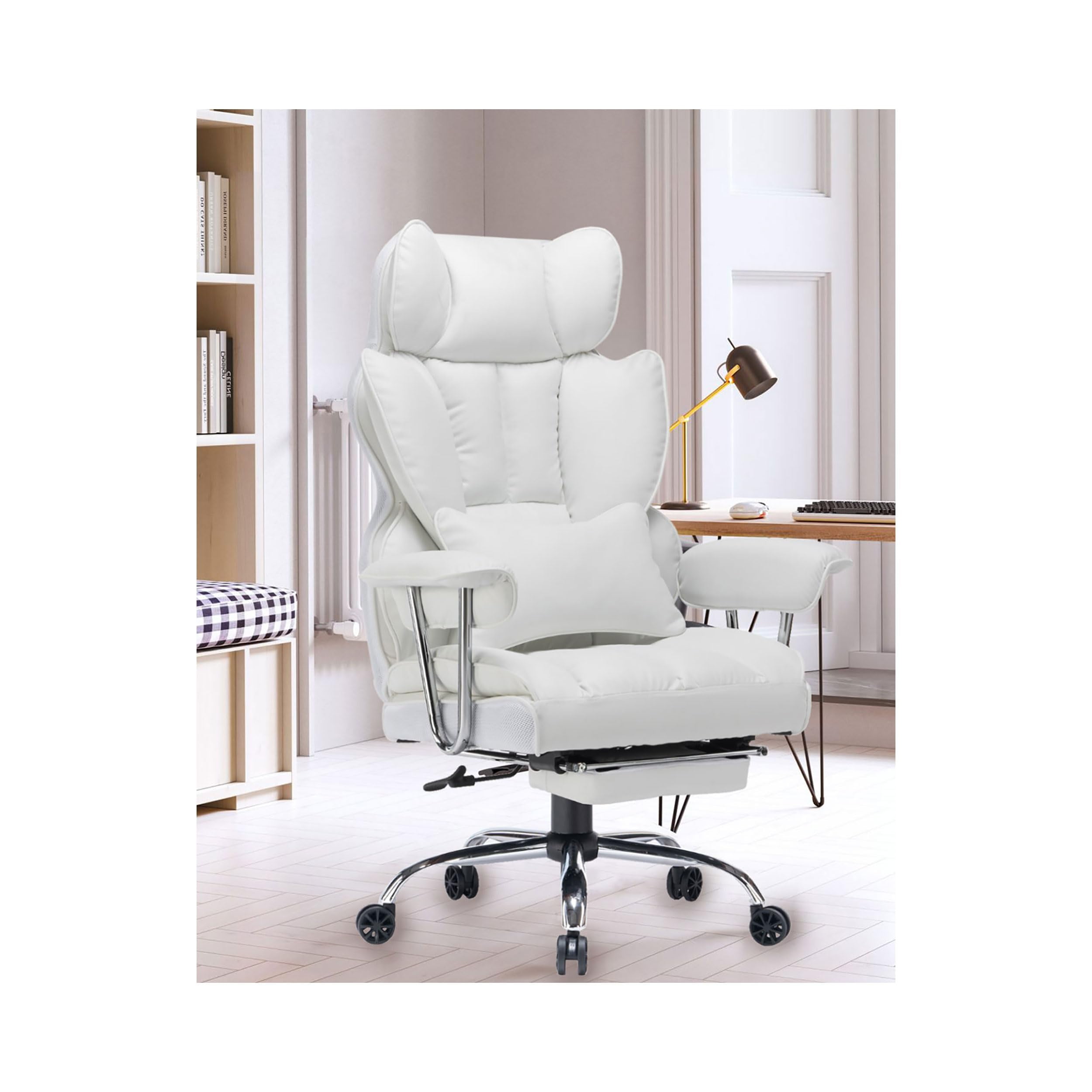 Office chair with online thigh support