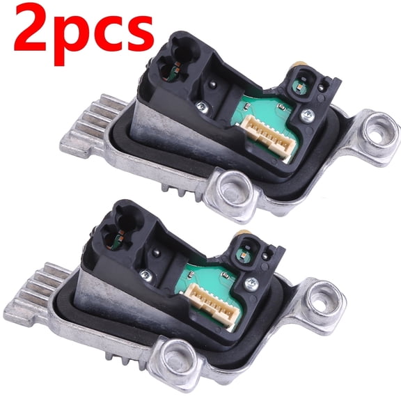 Eforcase 2PCS Headlight Turn Signal Control Unit Module Stabilizer Left Driver Side Compatible for BMW 3 Series F30 LCI 2015-2018 Replaces 63117419617