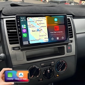 Eforcase 9" Car Stereo Radio Upgrade for Nissan Versa 2007-2011, Android 13 Car GPS Navigation with Wireless Carplay,Android Auto,1280x720 HD Touchscreen Multimedia Player