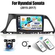 Eforcase Android 13 Car Radio Stereo for Hyundai Sonata 2015 2016 2017, Wireless Carplay Android Auto with 2G+32G Support Bluetooth/GPS/WiFi/SWC/FM