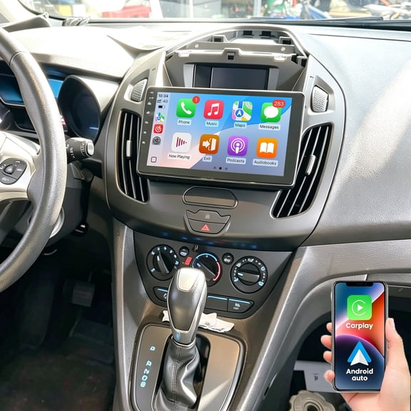 Eforcase Android 13 Car Stereo Radio for Ford Transit Connect 2014-2018, HD Touch Screen with Wireless Carplay/Android Auto, 2+32G