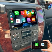 Eforcase Car Radio for GMC Sierra/Yukon 2007-2014, Android 15 2G 32G 10.1 Inch Touchscreen Car Stereo with Wireless CarPlay Android Auto/GPS/FM/BackCamera