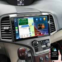 Eforcase Car Radio for Toyota Venza 2008-2016 with Wireless Carplay Android Auto, Android 15 Car Stereo 9 inch Touch Scree Mirror Link GPS Navigation Bluetoot AM/FM with Backup Camera