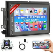 Eforcase Car Stereo Radio for Ford F150/250/350 2004-2014 7" Android 13 Carplay Android Auto GPS Navi WIFI BT