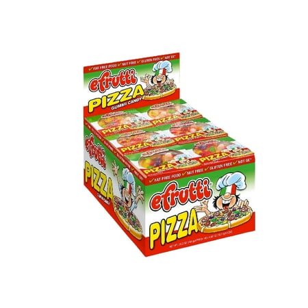 E.Frutti Gummi Pizza, 48 ct 1PK