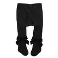 thumbnail image 1 of Efsteb Baby Girls Pantyhose Toddler Infant Newborn Girls Cotton Bow Bottom Pantyhose Pants (Black,3 Months), 1 of 3