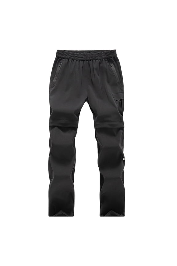 Boys Snow Pants Waterproof Insulated Hiking Pants Winter Warm Fleece Lined Thermal Ski Trousers Snowpants (Black,XS)