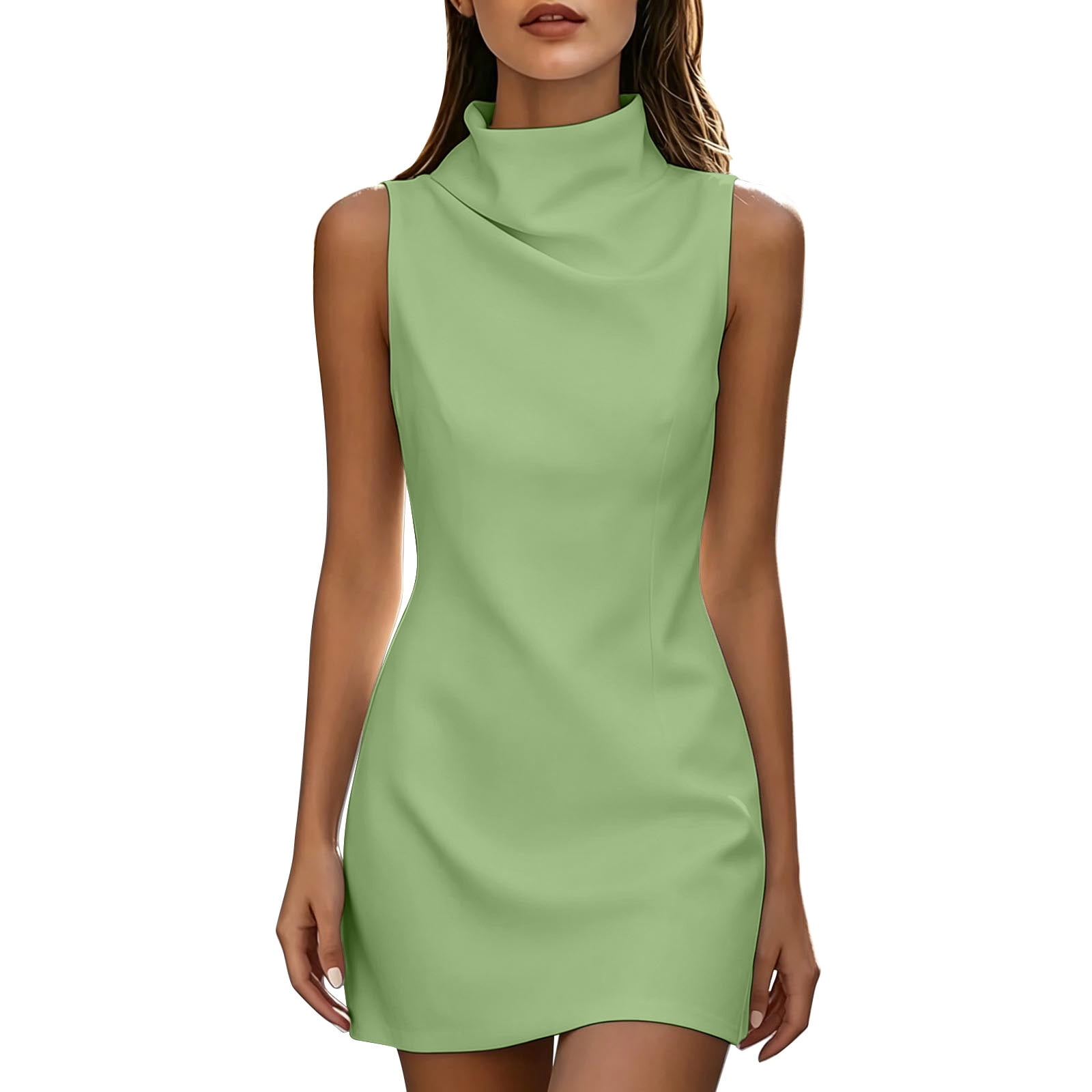 form fitting dresses short Women's Short Dresses Dot Puff Sleeve Short Dress V neck at Amazon Women's Clothing store