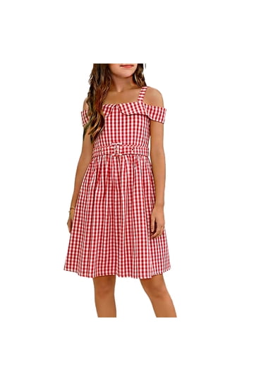 knit midi dress Korean Style] Green Apple Vintage Style Plaid A-Line Dress  Ordicle