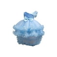 thumbnail image 1 of Efsteb Girls Party Dress Ruffle Flower Kids Wedding Ball Gown Sequin Formal Princess Dress (Light Blue,5-6 Years), 1 of 3