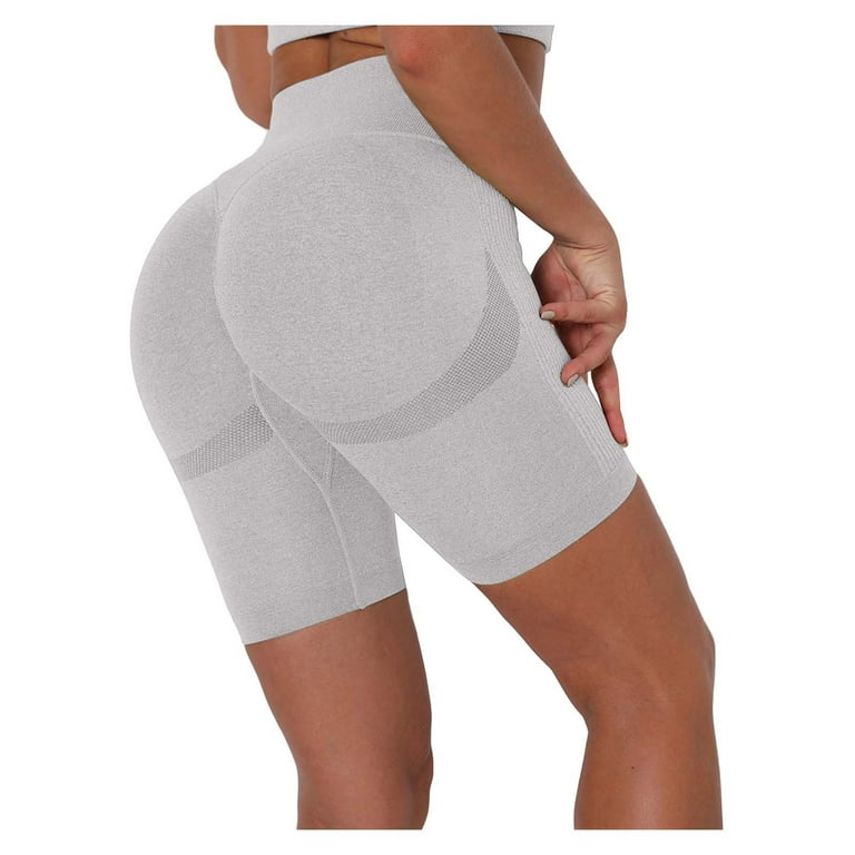 Efsteb Gym Shorts Women Workout Shorts Fitness Pants Tight-fitting