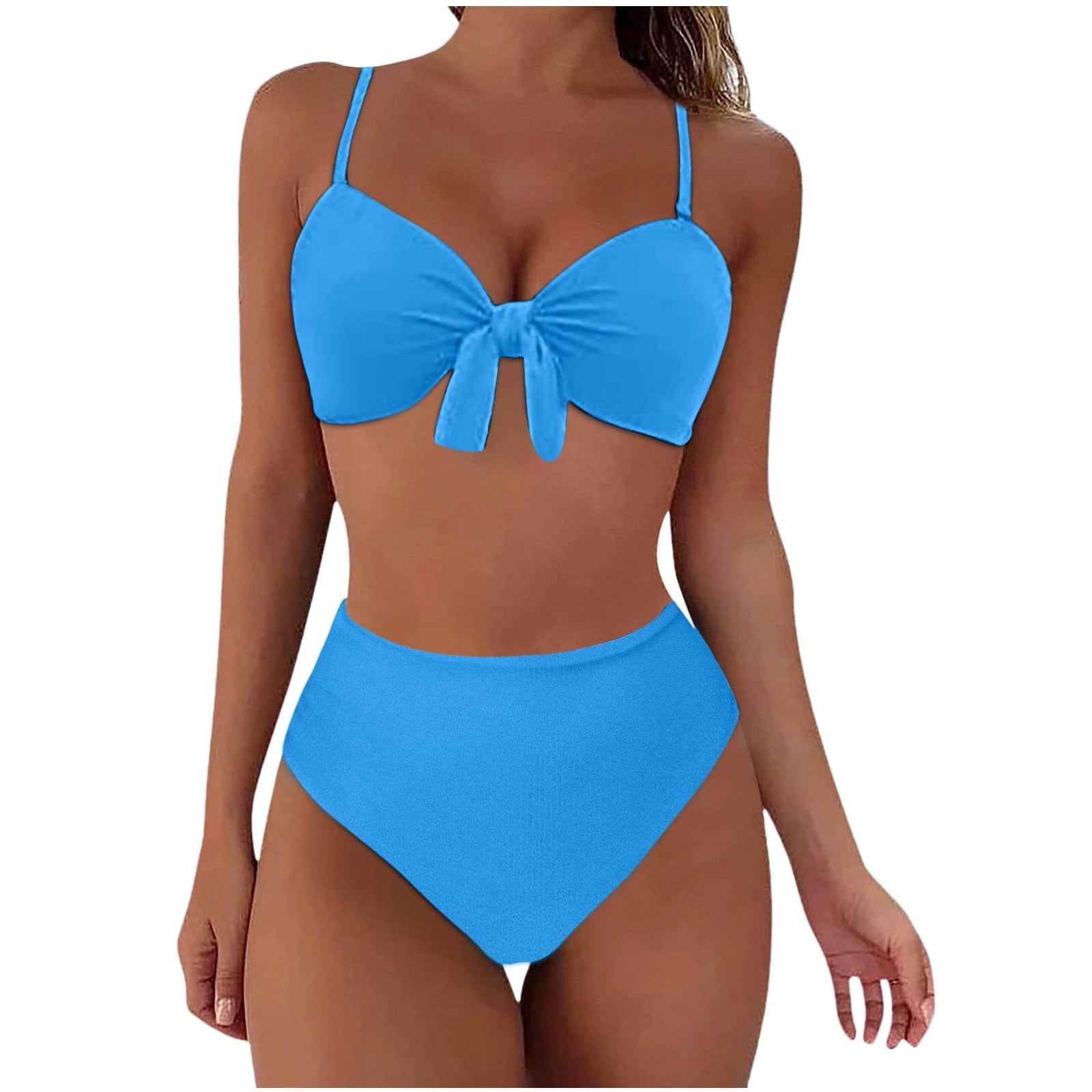 Amazon Two Piece High Neck Swimsuit Dixperfect High Neck Two-Piece
