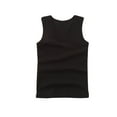 thumbnail image 1 of Efsteb Kids Toddler Boys Girls Round Neck Tank Tops Loose Casual Sleeveless T Shirts Summer Cute Solid Color Comfy Tee Shirt(Black,13 Years ), 1 of 6