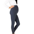 thumbnail image 1 of Efsteb Maternity Leggings Over The Belly Casual Slim Pregnancy Tight Pants Stretchy Comfy Yoga Workout Activewear (Gray,M), 1 of 3
