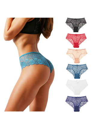 Efsteb Lace Underwear for Women Transparent Breathable Underwear